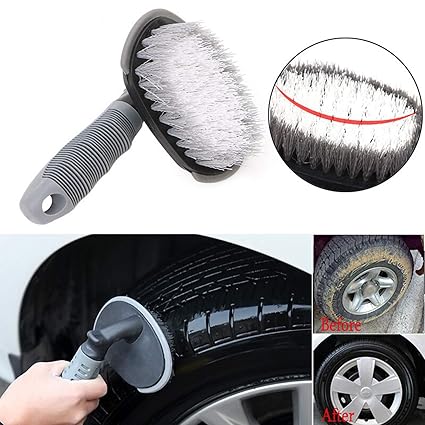 T-Type Car Tyre Cleaning Brush